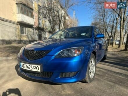 Синий Мазда 3, объемом двигателя 1.4 л и пробегом 256 тыс. км за 4000 $, фото 1 на Automoto.ua