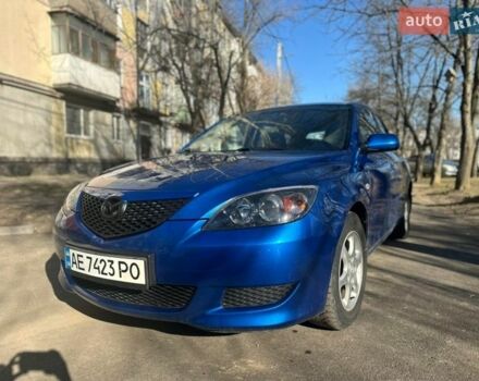 Синий Мазда 3, объемом двигателя 1.4 л и пробегом 256 тыс. км за 4000 $, фото 1 на Automoto.ua