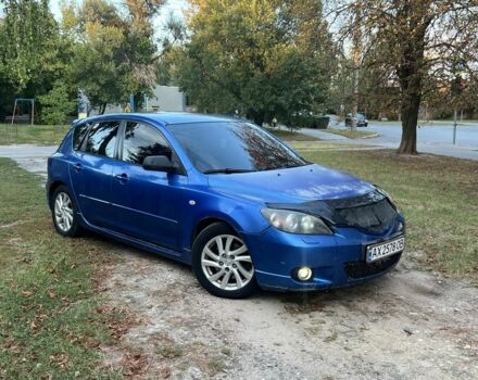 Синий Мазда 3, объемом двигателя 2 л и пробегом 350 тыс. км за 2304 $, фото 1 на Automoto.ua
