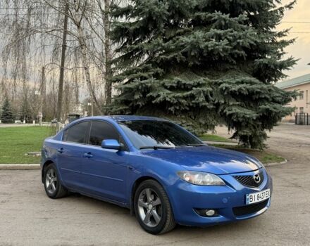 Синий Мазда 3, объемом двигателя 1.6 л и пробегом 226 тыс. км за 4700 $, фото 1 на Automoto.ua