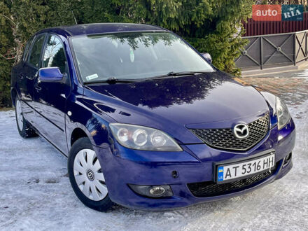Синий Мазда 3, объемом двигателя 1.4 л и пробегом 190 тыс. км за 2950 $, фото 1 на Automoto.ua