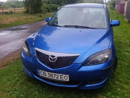 Синий Мазда 3, объемом двигателя 2 л и пробегом 374 тыс. км за 3207 $, фото 1 на Automoto.ua
