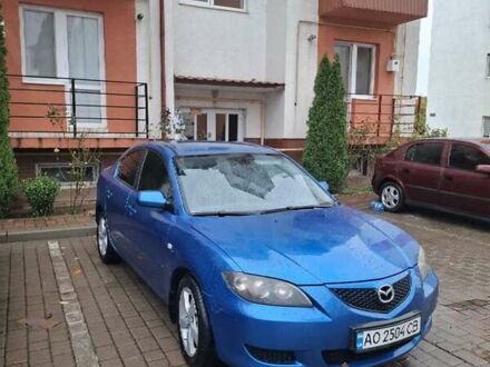 Мазда 3 2004 в Ужгороде на Automoto.ua Синий Мазда 3, объемом двигателя 1.6 л и пробегом 186 тыс. км за 4450 $, фото 1 на Automoto.ua