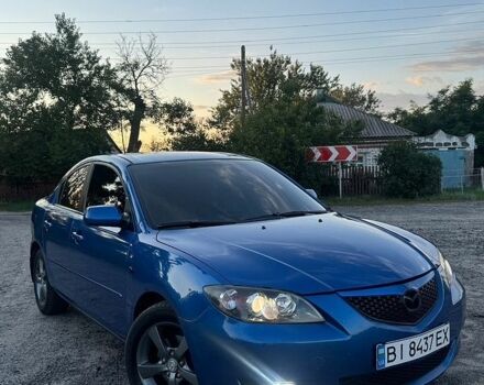 Синій Мазда 3, об'ємом двигуна 1.6 л та пробігом 234 тис. км за 3600 $, фото 1 на Automoto.ua