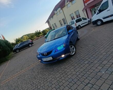 Синий Мазда 3, объемом двигателя 1.6 л и пробегом 240 тыс. км за 4500 $, фото 1 на Automoto.ua