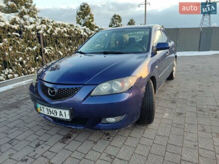 Синий Мазда 3, объемом двигателя 2 л и пробегом 273 тыс. км за 2699 $, фото 1 на Automoto.ua