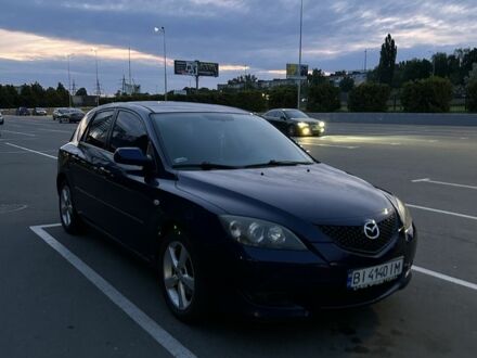 Синий Мазда 3, объемом двигателя 1.6 л и пробегом 400 тыс. км за 3700 $, фото 1 на Automoto.ua