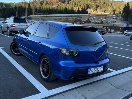 Синий Мазда 3, объемом двигателя 2 л и пробегом 300 тыс. км за 4500 $, фото 1 на Automoto.ua