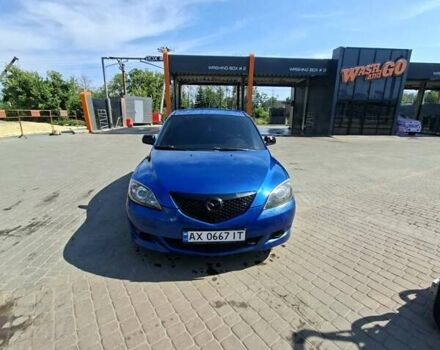 Синій Мазда 3, об'ємом двигуна 2 л та пробігом 220 тис. км за 3600 $, фото 1 на Automoto.ua