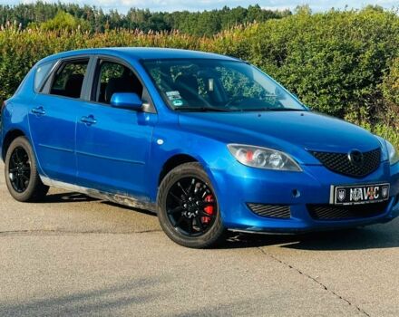 Синий Мазда 3, объемом двигателя 1.6 л и пробегом 240 тыс. км за 3207 $, фото 1 на Automoto.ua