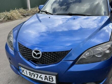Синий Мазда 3, объемом двигателя 1.6 л и пробегом 279 тыс. км за 3500 $, фото 1 на Automoto.ua