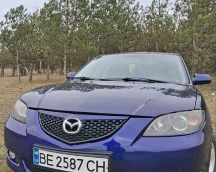 Синій Мазда 3, об'ємом двигуна 1.6 л та пробігом 215 тис. км за 3500 $, фото 1 на Automoto.ua