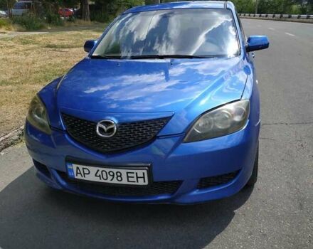 Синий Мазда 3, объемом двигателя 1.6 л и пробегом 89 тыс. км за 4900 $, фото 1 на Automoto.ua
