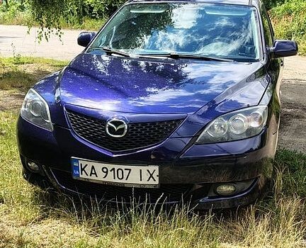 Синий Мазда 3, объемом двигателя 1.6 л и пробегом 280 тыс. км за 4200 $, фото 1 на Automoto.ua