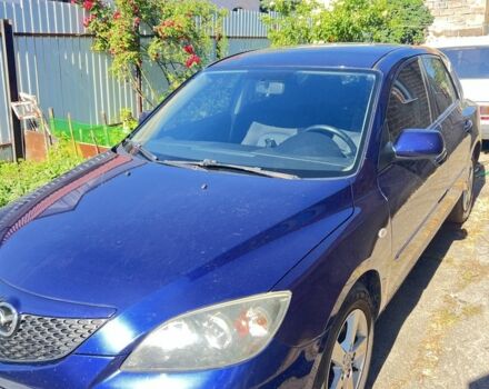Синій Мазда 3, об'ємом двигуна 1.6 л та пробігом 240 тис. км за 4300 $, фото 1 на Automoto.ua