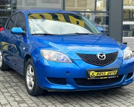 Синий Мазда 3, объемом двигателя 1.4 л и пробегом 182 тыс. км за 3900 $, фото 1 на Automoto.ua