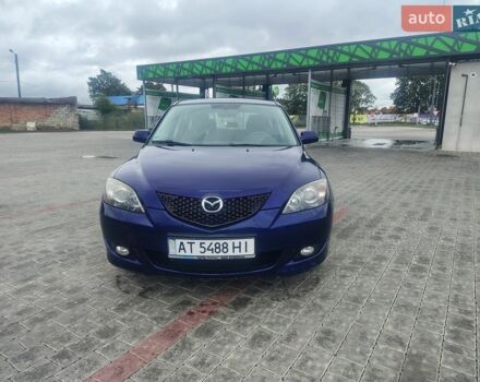 Синий Мазда 3, объемом двигателя 1.6 л и пробегом 150 тыс. км за 3800 $, фото 1 на Automoto.ua