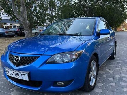 Синий Мазда 3, объемом двигателя 1.6 л и пробегом 184 тыс. км за 5700 $, фото 1 на Automoto.ua