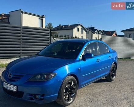 Синій Мазда 3, об'ємом двигуна 2 л та пробігом 240 тис. км за 3850 $, фото 1 на Automoto.ua