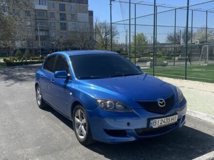 Мазда 3 2005 в Светловдске на Automoto.ua Синий Мазда 3, объемом двигателя 1.6 л и пробегом 363 тыс. км за 4200 $, фото 1 на Automoto.ua