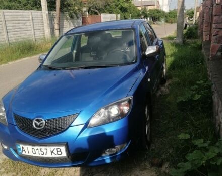 Синий Мазда 3, объемом двигателя 1.6 л и пробегом 121 тыс. км за 6200 $, фото 1 на Automoto.ua