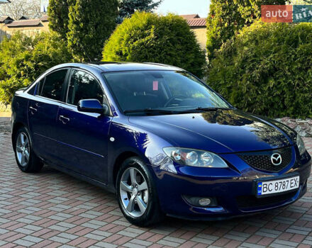 Синий Мазда 3, объемом двигателя 1.6 л и пробегом 224 тыс. км за 5400 $, фото 1 на Automoto.ua