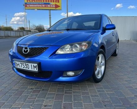 Синий Мазда 3, объемом двигателя 1.6 л и пробегом 285 тыс. км за 4200 $, фото 1 на Automoto.ua