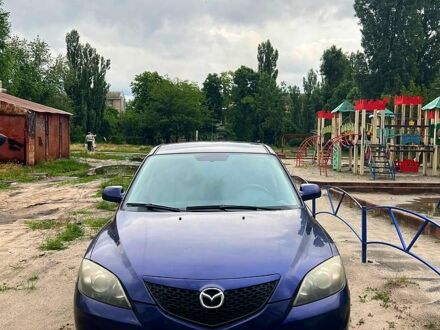 Синий Мазда 3, объемом двигателя 1.6 л и пробегом 218 тыс. км за 3800 $, фото 1 на Automoto.ua