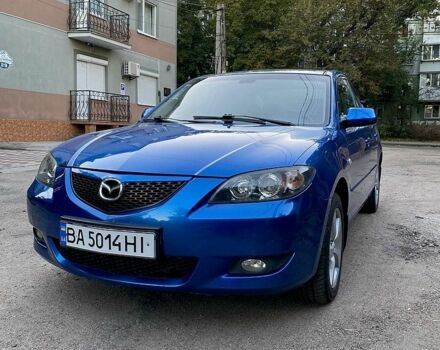 Синій Мазда 3, об'ємом двигуна 1.6 л та пробігом 200 тис. км за 4500 $, фото 1 на Automoto.ua