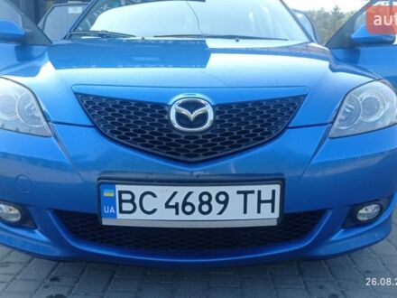 Синий Мазда 3, объемом двигателя 1.6 л и пробегом 280 тыс. км за 4300 $, фото 1 на Automoto.ua