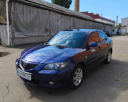 Синий Мазда 3, объемом двигателя 1.6 л и пробегом 211 тыс. км за 3848 $, фото 1 на Automoto.ua