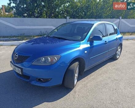 Синій Мазда 3, об'ємом двигуна 1.6 л та пробігом 198 тис. км за 3600 $, фото 1 на Automoto.ua