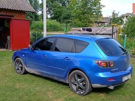 Синий Мазда 3, объемом двигателя 1.6 л и пробегом 204 тыс. км за 4500 $, фото 1 на Automoto.ua