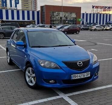 Синій Мазда 3, об'ємом двигуна 1.6 л та пробігом 205 тис. км за 4600 $, фото 1 на Automoto.ua