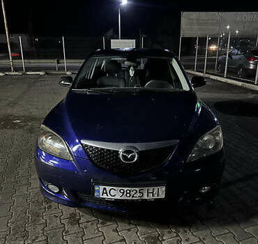 Синий Мазда 3, объемом двигателя 1.56 л и пробегом 442 тыс. км за 3650 $, фото 1 на Automoto.ua