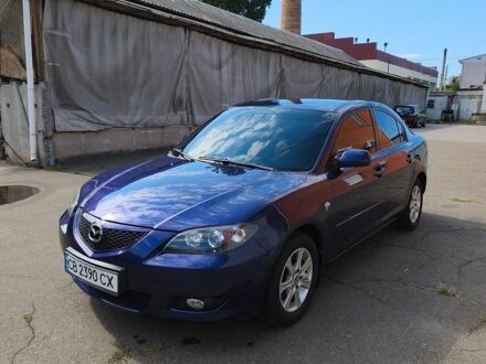 Синий Мазда 3, объемом двигателя 1.6 л и пробегом 211 тыс. км за 3850 $, фото 1 на Automoto.ua
