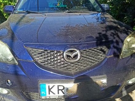 Синий Мазда 3, объемом двигателя 1.6 л и пробегом 0 тыс. км за 1300 $, фото 1 на Automoto.ua