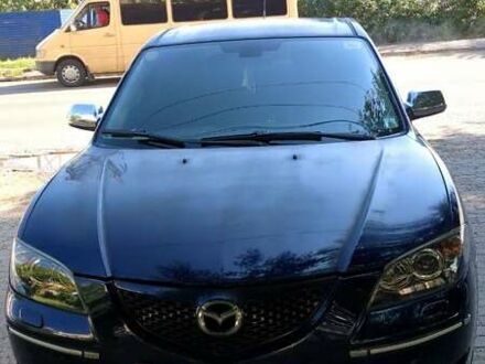 Синий Мазда 3, объемом двигателя 1.56 л и пробегом 270 тыс. км за 4700 $, фото 1 на Automoto.ua