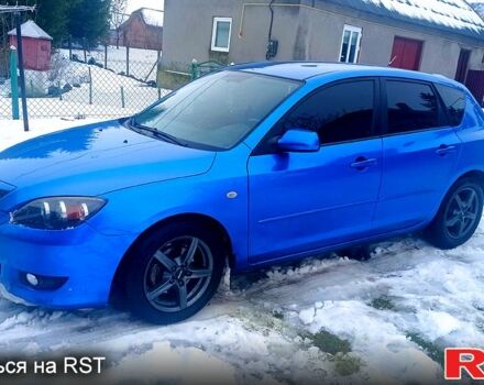 Синій Мазда 3, об'ємом двигуна 1.6 л та пробігом 204 тис. км за 4500 $, фото 1 на Automoto.ua