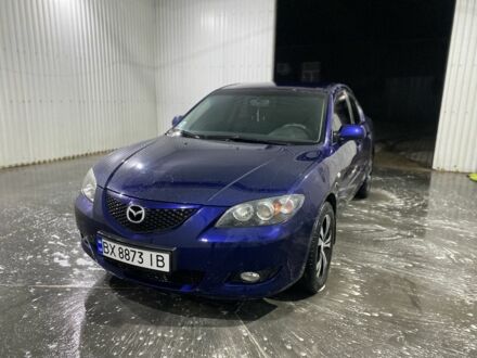 Синий Мазда 3, объемом двигателя 1.6 л и пробегом 271 тыс. км за 4300 $, фото 1 на Automoto.ua