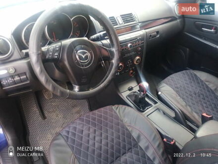 Синій Мазда 3, об'ємом двигуна 1.6 л та пробігом 224 тис. км за 6000 $, фото 1 на Automoto.ua