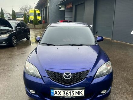 Синий Мазда 3, объемом двигателя 1.6 л и пробегом 225 тыс. км за 3900 $, фото 1 на Automoto.ua