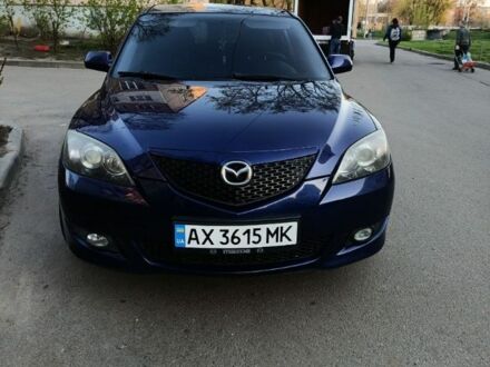 Синій Мазда 3, об'ємом двигуна 1.6 л та пробігом 210 тис. км за 4300 $, фото 1 на Automoto.ua