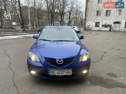 Синий Мазда 3, объемом двигателя 1.6 л и пробегом 260 тыс. км за 4650 $, фото 1 на Automoto.ua