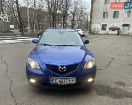 Синий Мазда 3, объемом двигателя 1.6 л и пробегом 260 тыс. км за 4650 $, фото 1 на Automoto.ua