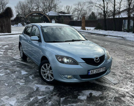 Синий Мазда 3, объемом двигателя 1.6 л и пробегом 200 тыс. км за 5200 $, фото 1 на Automoto.ua