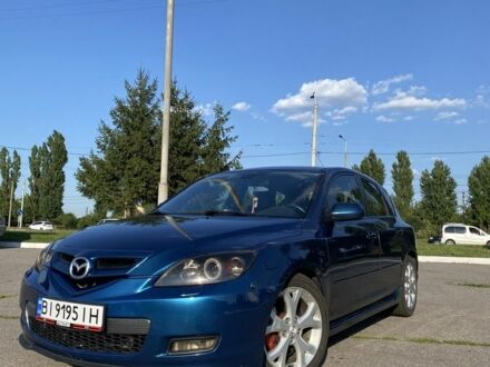 Синий Мазда 3, объемом двигателя 2 л и пробегом 298 тыс. км за 4149 $, фото 1 на Automoto.ua