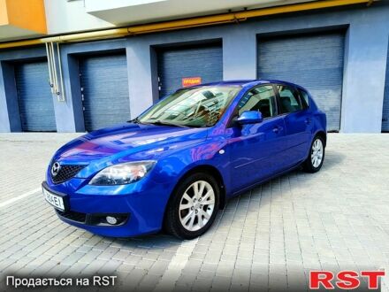 Синий Мазда 3, объемом двигателя 1.6 л и пробегом 137 тыс. км за 5300 $, фото 1 на Automoto.ua