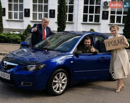 Синий Мазда 3, объемом двигателя 1.6 л и пробегом 276 тыс. км за 5200 $, фото 1 на Automoto.ua