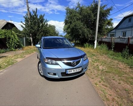 Синій Мазда 3, об'ємом двигуна 1.6 л та пробігом 211 тис. км за 3800 $, фото 1 на Automoto.ua